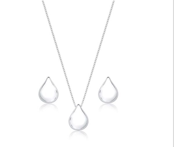 CONJUNTO GOTA - PRATA 925